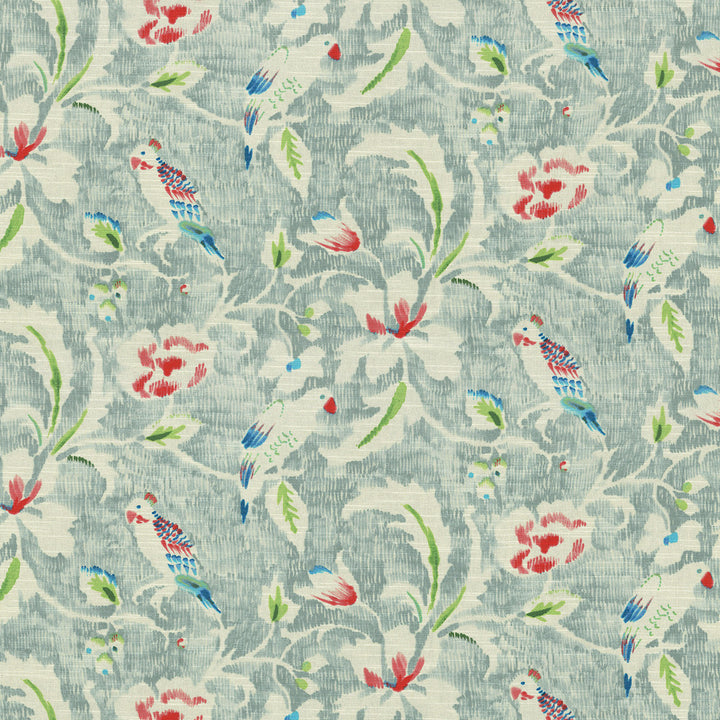 Forest View Vapor 682422 by Waverly Fabric 100% cotton China 24000 Horizontal: 13.5 and Vertical: 12.6 54/55 - Fabric Carolina -