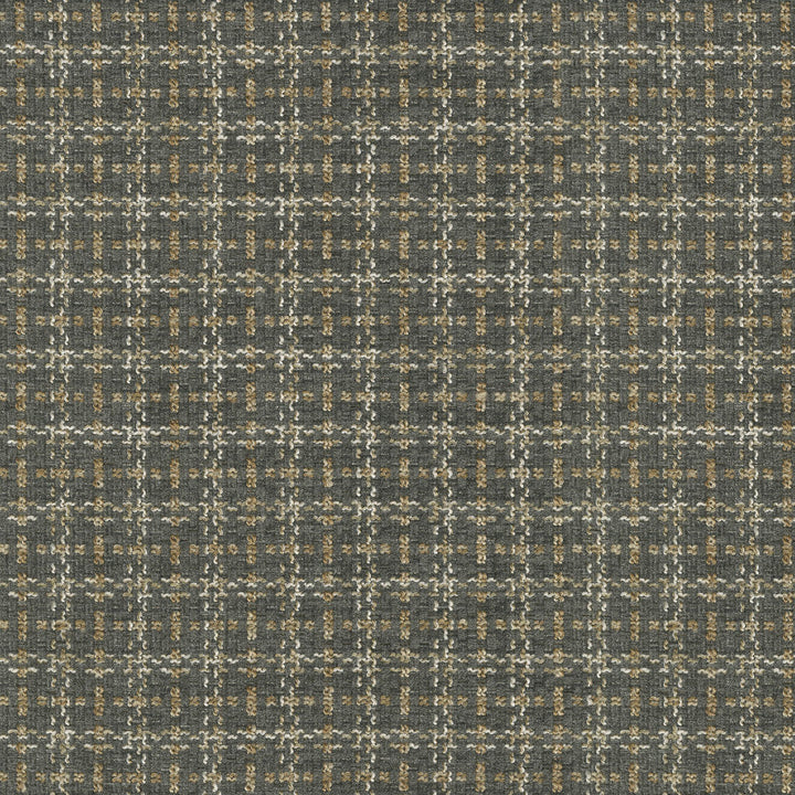 Full Effect Graphite 682451 by WAVERLY Designer Fabric - 100% polyester India 51000 Horizontal: 1.37 and Vertical: 1.37 54  - Swanky Fabrics -