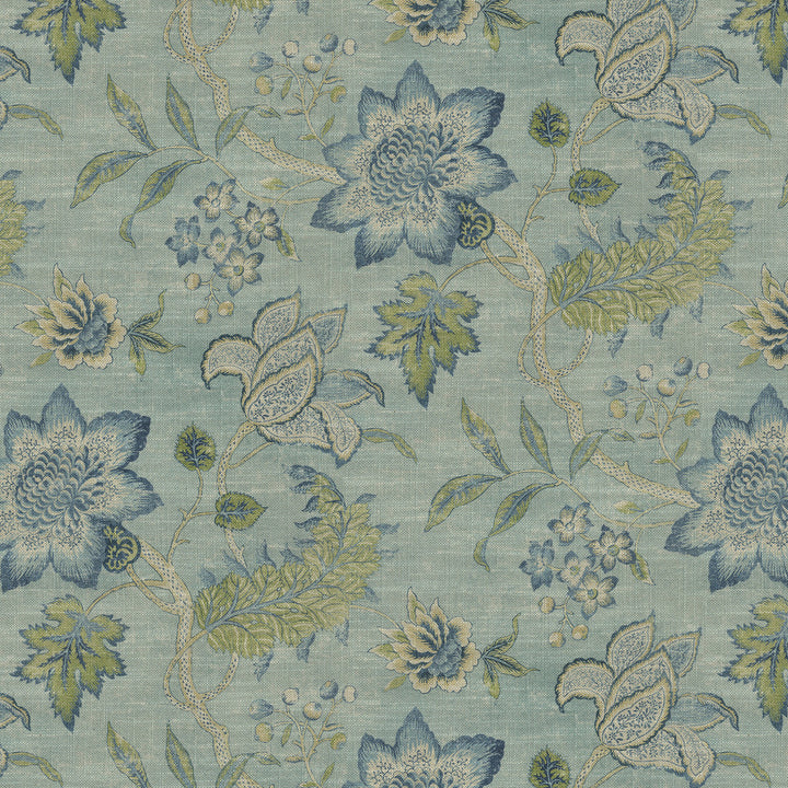 Zuma Moonstone 682491 by VILLA D'ASCOLI Fabric - 75% cotton, 25% linen Pakistan 15000 Horizontal: 13.5 and Vertical: 25.25 54 - Fabric Carolina -