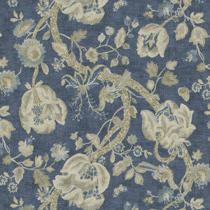 Adalet Indigo 682503 By Waverly Fabric