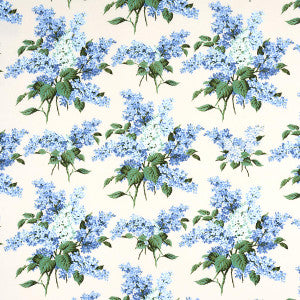 Proust'S Lilacs Blue 180620 by Schumacher Fabric