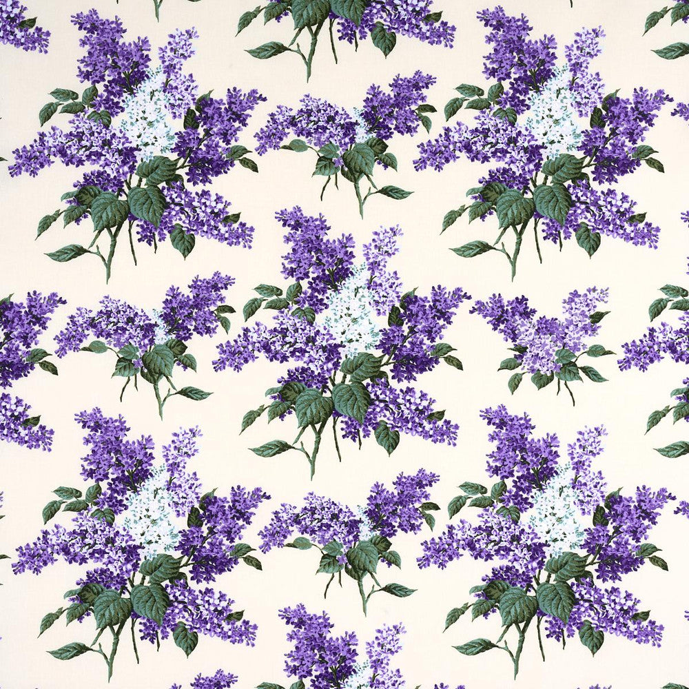 Proust'S Lilacs Purple 180621 by Schumacher Fabric Johnson Hartig 54.0" - Fabric Carolina -