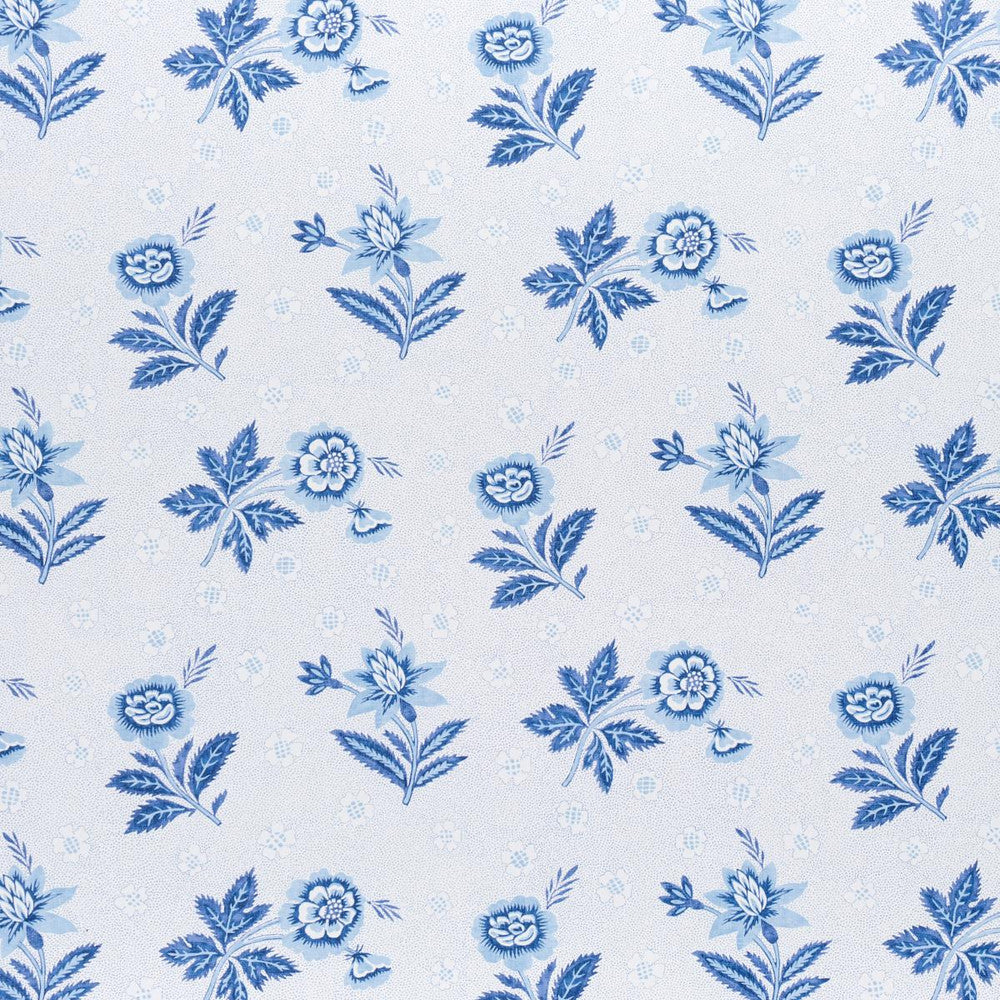 Colline Porcelain 5014220 by Schumacher Designer Wallpaper New Traditional: Provenal 6.88" - Swanky Fabrics -