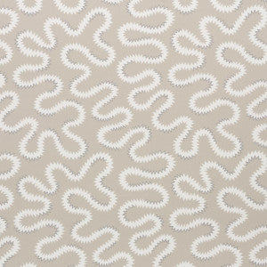Zoelie Natural 5014240 by Schumacher Wallpaper