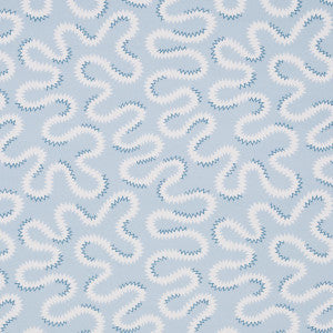 Zoelie Sky 5014241 by Schumacher Wallpaper