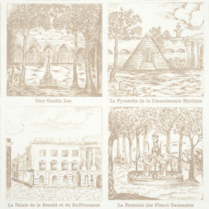 Architecturra Ivory 5014271 by Schumacher Wallpaper
