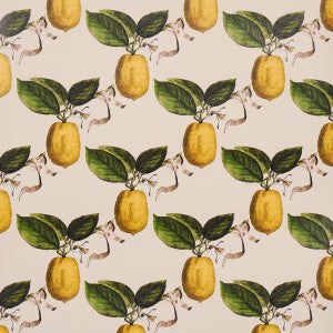 Le Citron Natural 5014282 by Schumacher Wallpaper