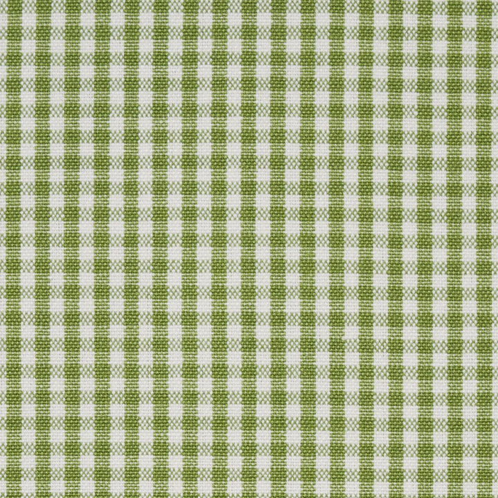 Barnet Cotton Check Leaf 64638 by Schumacher Designer Fabric New Traditional: Provenal - Swanky Fabrics -