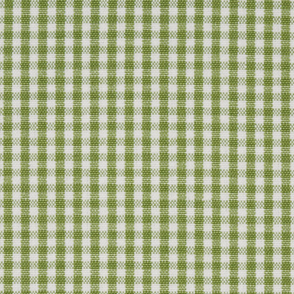 Barnet Cotton Check Leaf 64638 by Schumacher Fabric New Traditional: Provenal - Fabric Carolina -