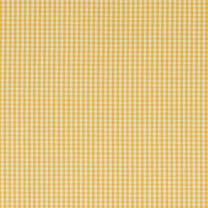 Barnet Cotton Check Yellow 64639 by Schumacher Fabric New Traditional: Provenal - Fabric Carolina -