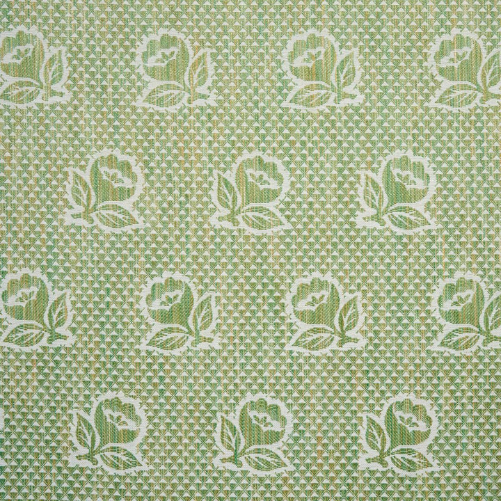 Fleurette Leaf 82192 by Schumacher Fabric New Traditional: Provenal 7.0" - Fabric Carolina -