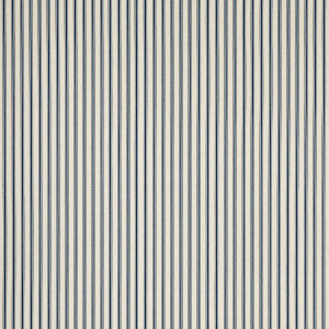 Marquet Ticking Stripe Navy 82200 by Schumacher Fabric