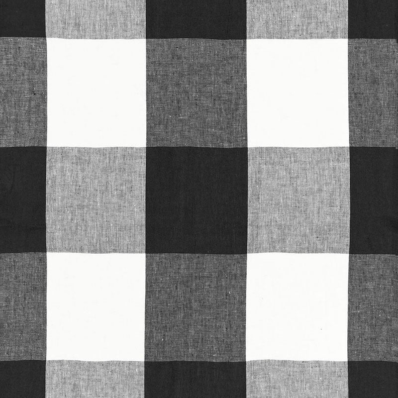 Key Largo Check Jet 68373 by Schumacher Fabric CALYPSO PLAIDS & CHECKS See Sample INDIA MEDIUM DUTY </p><p>Repeat: Horizontal: 13 1/2" (34CM) and Vertical: 14" (36CM) 54" WIDE (137CM) - Fabric Carolina -