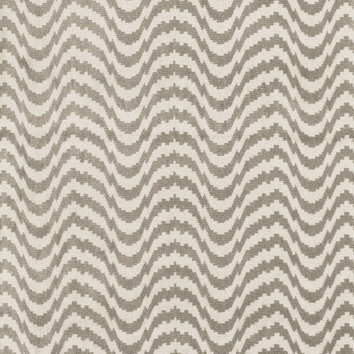 Zorio Velvet Driftwood 68462 by Schumacher Designer Fabric CHROMA SP14 COTTON 55% LINEN 45% BELGIUM MARTINDALE 30,000 </p><p>Repeat: Horizontal: 26 1/2" (67CM) and Vertical: 1 5/8" (4CM) 53 - Swanky Fabrics -