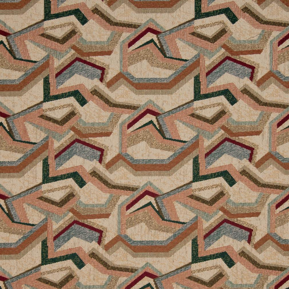 6850 Opal/Geo by Charlotte Fabric Chenille Inspirations IV 40% Acrylic, 38% Polyester, 22% Olefin Canada Exceeds 100,000 Wyzenbeek Rubs (Heavy Duty) Horizontal: 12.5" x Vertical: 7.0" 54 Inches - Fabric Carolina -