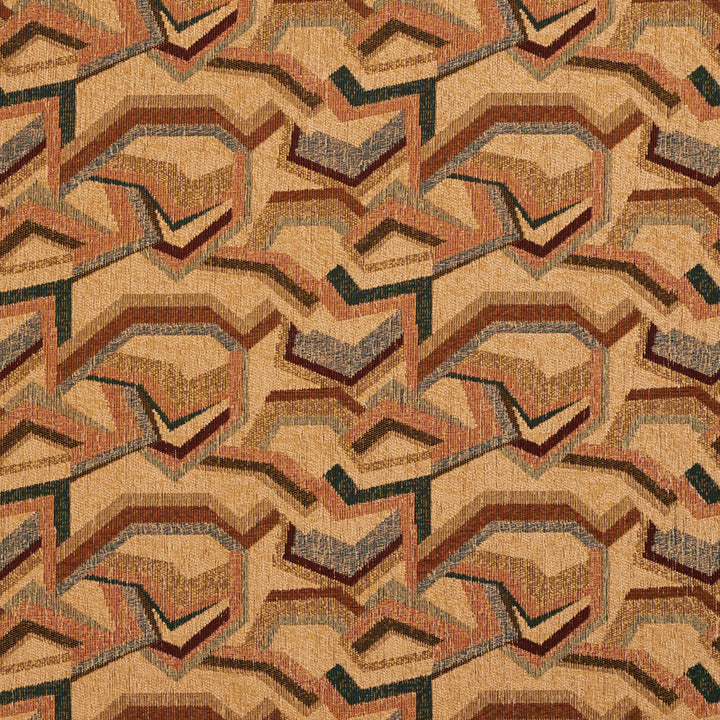 6853 Wheat/Geo by Charlotte Fabric Chenille Inspirations IV 40% Acrylic, 38% Polyester, 22% Olefin Canada Exceeds 100,000 Wyzenbeek Rubs (Heavy Duty) Horizontal: 12.5" x Vertical: 7.0" 54 Inches - Fabric Carolina -