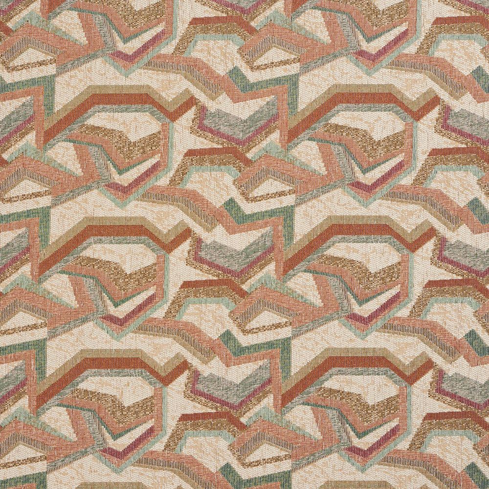 6855 Sand/Geo by Charlotte Fabric Chenille Inspirations IV 40% Acrylic, 38% Polyester, 22% Olefin Canada Exceeds 100,000 Wyzenbeek Rubs (Heavy Duty) Horizontal: 12.5" x Vertical: 7.0" 54 Inches - Fabric Carolina -
