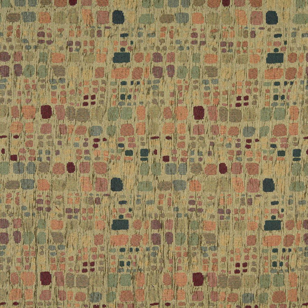 6856 Cypress/Retro by Charlotte Fabric Chenille Inspirations IV 40% Acrylic, 38% Polyester, 22% Olefin Canada Exceeds 100,000 Wyzenbeek Rubs (Heavy Duty) Horizontal: 12.5" x Vertical: 14.0" 54 Inches - Fabric Carolina -