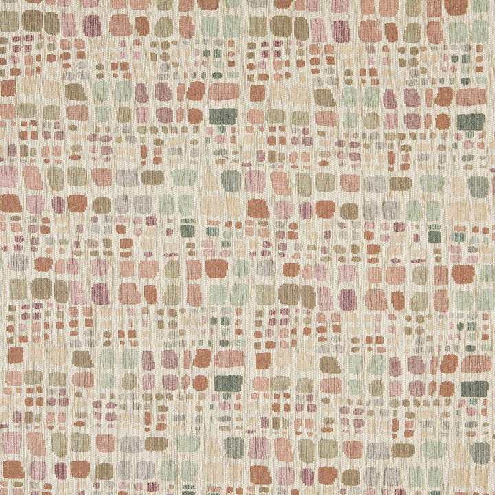 6857 Sand/Retro by Charlotte Fabric Chenille Inspirations IV 40% Acrylic, 38% Polyester, 22% Olefin Canada Exceeds 100,000 Wyzenbeek Rubs (Heavy Duty) Horizontal: 12.5" x Vertical: 14.0" 54 Inches - Fabric Carolina -
