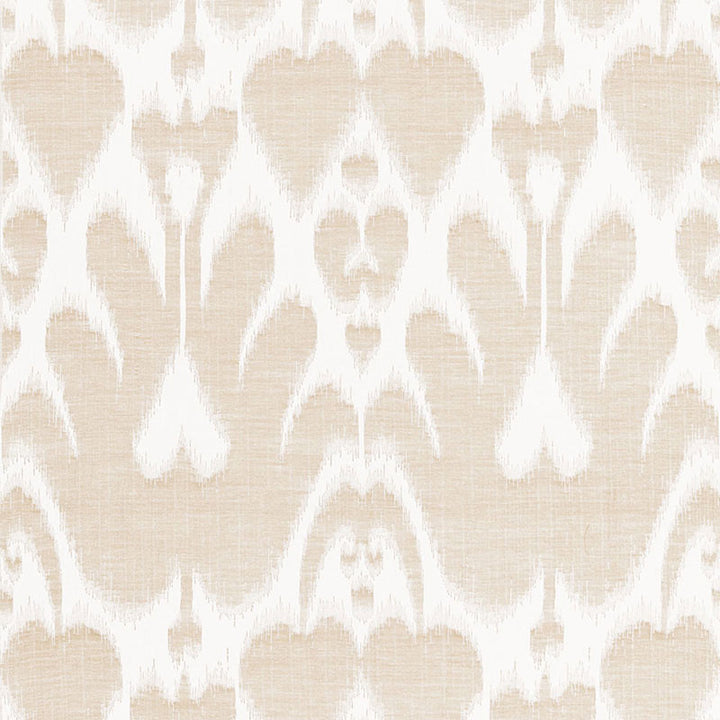 Lela Cotton Ikat Sand 68582 by Schumacher Fabric IKAT COLLECTION COTTON 100% ITALY MARTINDALE 8,000 </p><p>Repeat: Horizontal: 13 3/4" (35CM) and Vertical: 21 3/4" (55CM) 55 - Fabric Carolina -