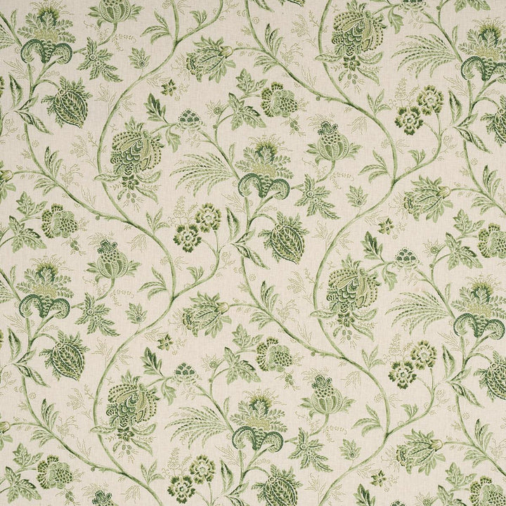 Chinoiserie Vine Leaf Green 176492 by Schumacher Fabric Mark D. Sikes 18.0" - Fabric Carolina -