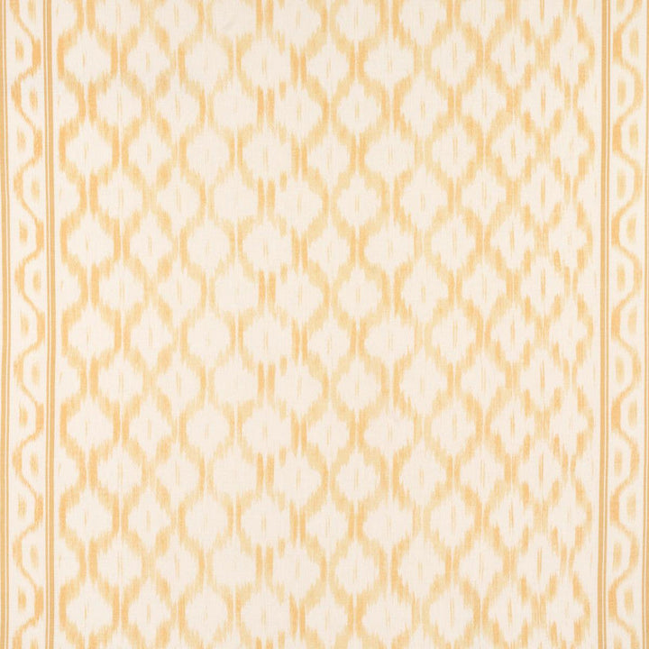 Santa Monica Ikat Yellow 176505 by Schumacher Designer Fabric Mark D. Sikes 52.75" - Swanky Fabrics -