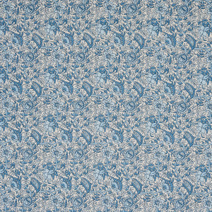 Daisy Indoor/Outdoor Indigo 180710 by Schumacher Fabric