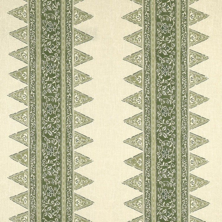 Foxglove Indoor/Outdoor Leaf Green 180720 by Schumacher Designer Fabric Mark D. Sikes 54.0" - Swanky Fabrics -