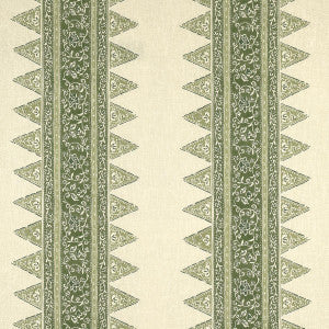 Foxglove Indoor/Outdoor Leaf Green 180720 by Schumacher Fabric