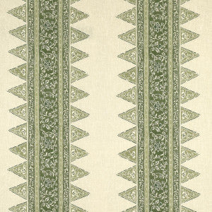 Foxglove Indoor/Outdoor Leaf Green 180720 by Schumacher Fabric
