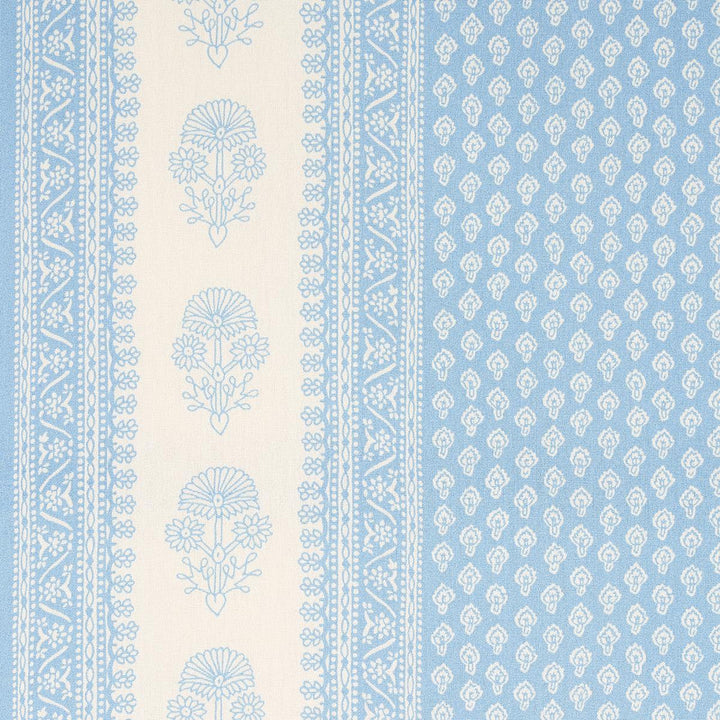Hyacinth Indoor/Outdoor China Blue 180730 by Schumacher Designer Fabric Mark D. Sikes 54.0" - Swanky Fabrics -
