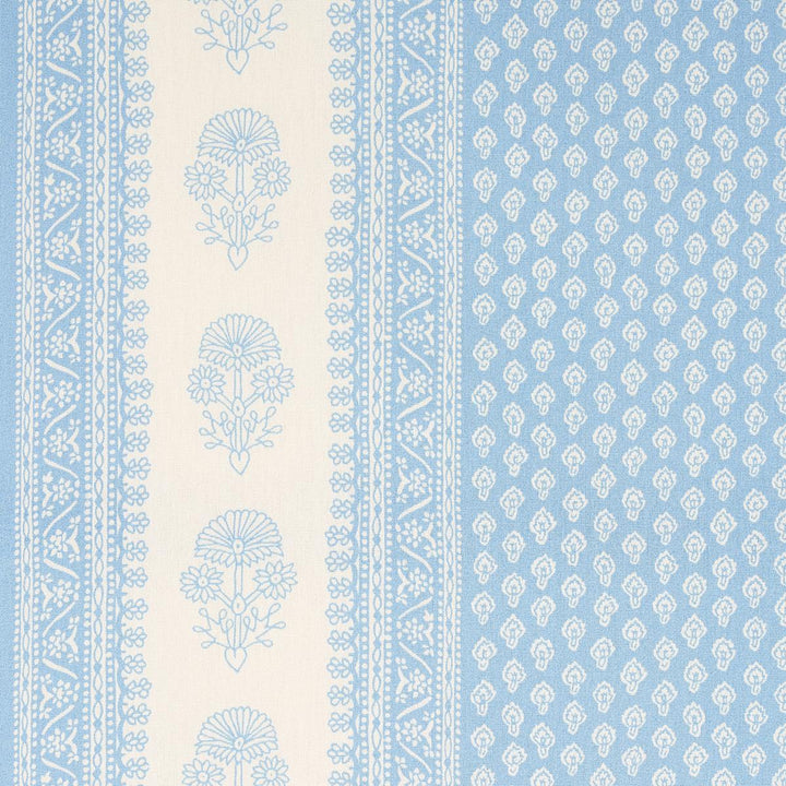 Hyacinth Indoor/Outdoor China Blue 180730 by Schumacher Fabric Mark D. Sikes 54.0" - Fabric Carolina -
