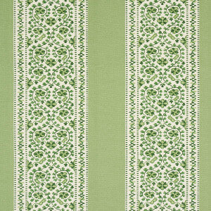 Jasmine Indoor/Outdoor Leaf Green 180741 by Schumacher Fabric