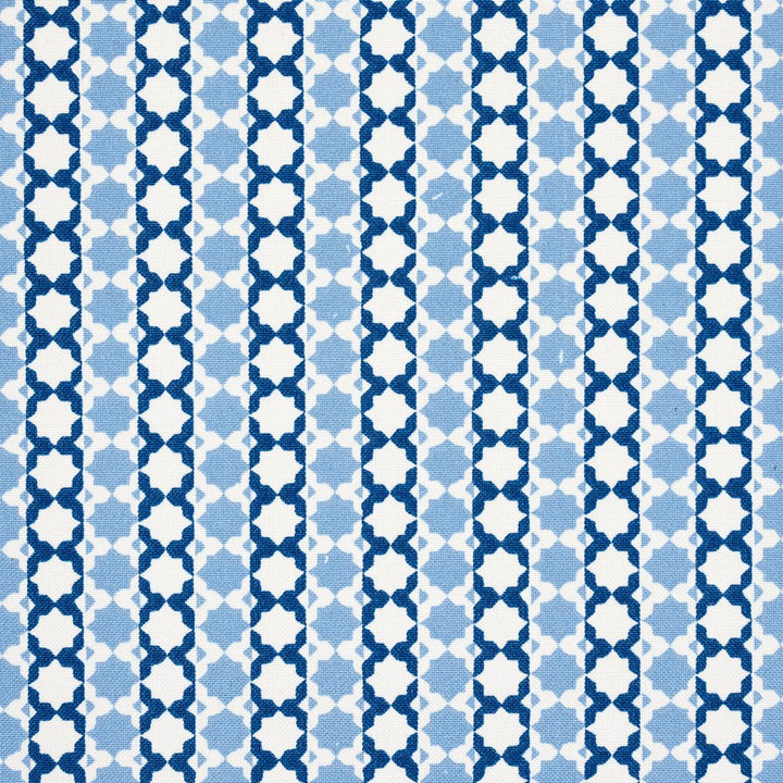 Posy Indoor/Outdoor Indigo 180750 by Schumacher Fabric Mark D. Sikes 9.0" - Fabric Carolina -
