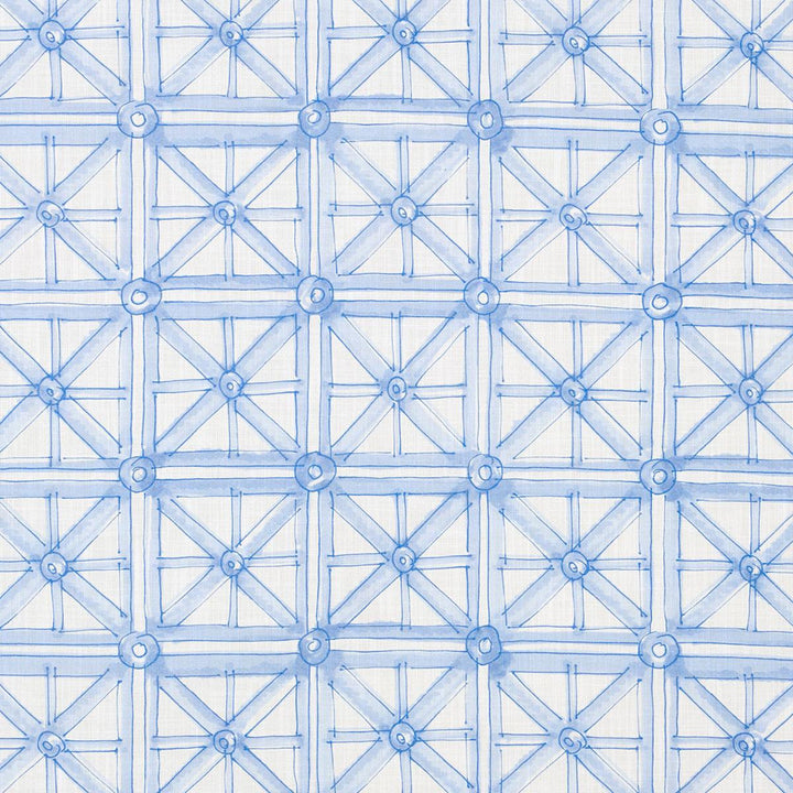 Portail Francais Indoor/Outdoor Sky 180772 by Schumacher Fabric Mary Mcdonald 13.25" - Fabric Carolina -