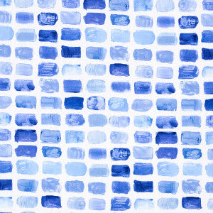 Palette Indoor/Outdoor Lapis 180780 by Schumacher Fabric