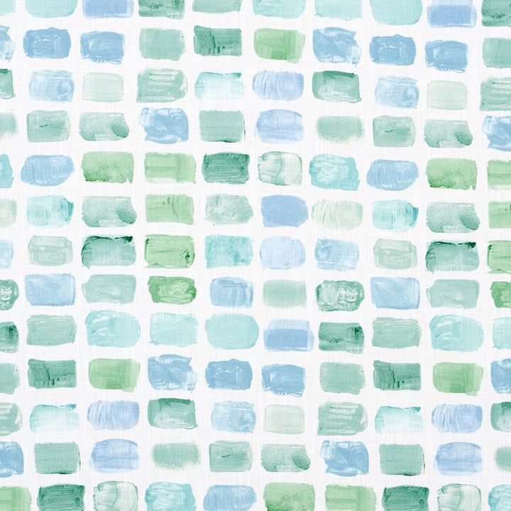 Palette Indoor/Outdoor Seaglass 180781 by Schumacher Fabric Mary Mcdonald 6.5" - Fabric Carolina -
