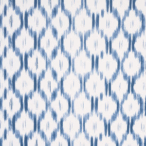 Santa Monica Indigo 5014370 by Schumacher Wallpaper