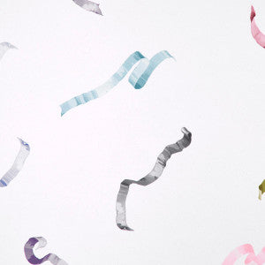 Beth Multi On Ivory 5014500 by Schumacher Wallpaper