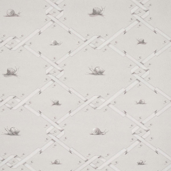 Ouvrez Moi Grey 5014511 by Schumacher Designer Wallpaper Charlap Hyman & Herrero 22.0" - Swanky Fabrics -