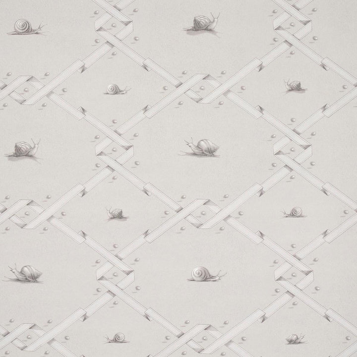 Ouvrez Moi Grey 5014511 by Schumacher Wallpaper Charlap Hyman & Herrero 22.0" - Fabric Carolina -
