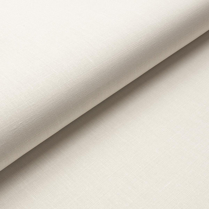 Performance Linen Wallcovering Ivory 5014520 by Schumacher Designer Wallpaper Patterson Flynn - Swanky Fabrics -