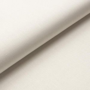 Performance Linen Wallcovering Ivory 5014520 by Schumacher Wallpaper