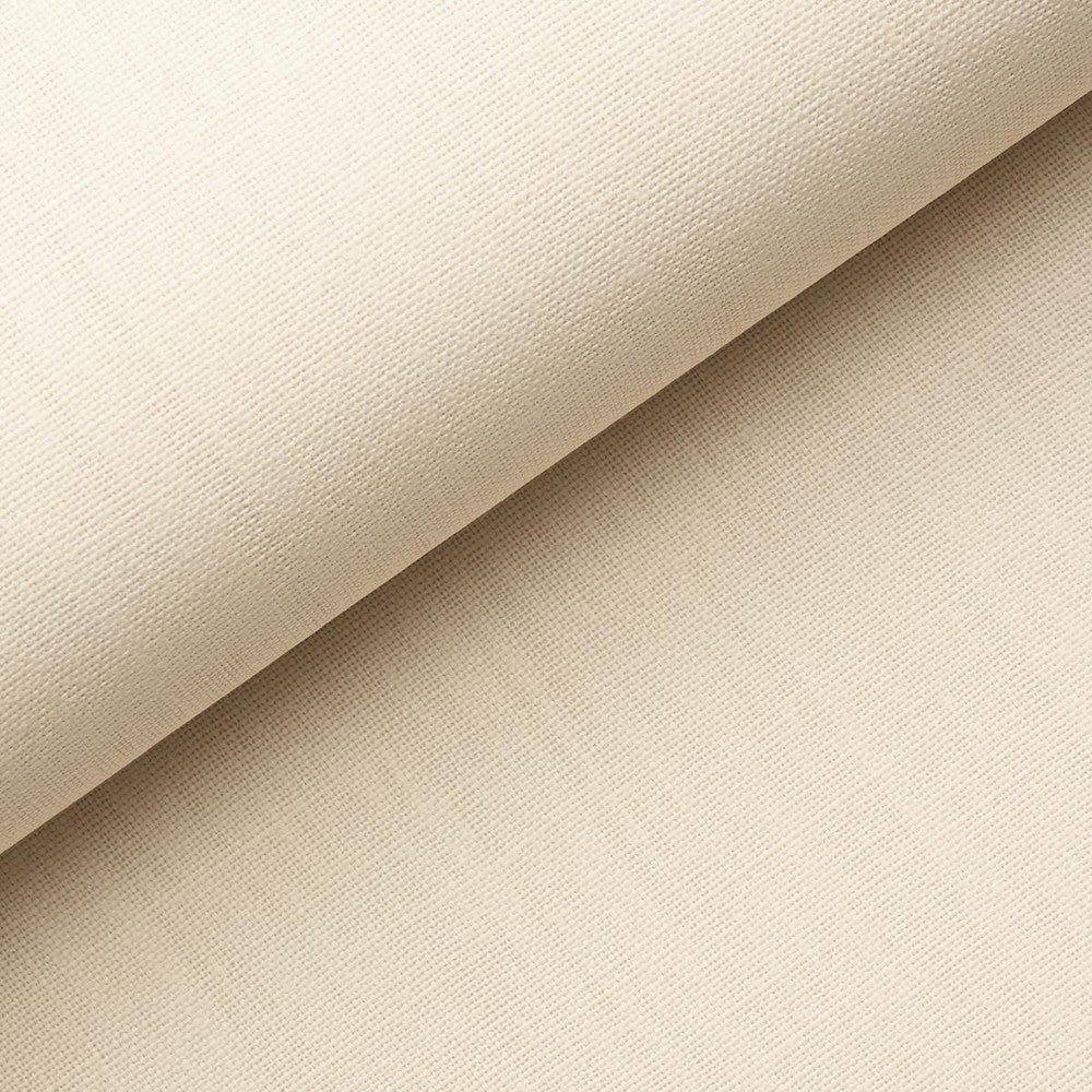 Performance Linen Wallcovering Oyster 5014522 by Schumacher Wallpaper Patterson Flynn - Fabric Carolina -