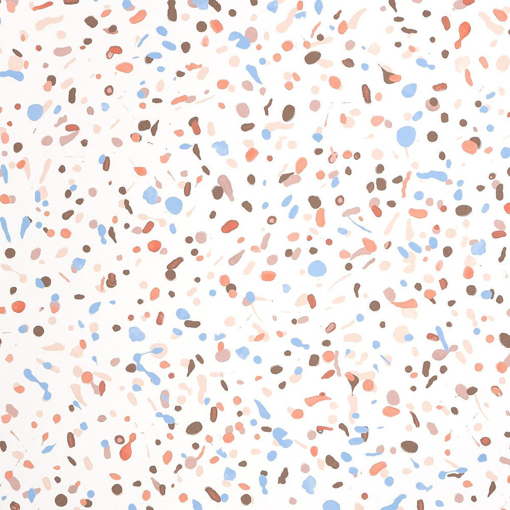 Los Cosmos Disco 5014560 by Schumacher Wallpaper Backdrop 27.0" - Fabric Carolina -