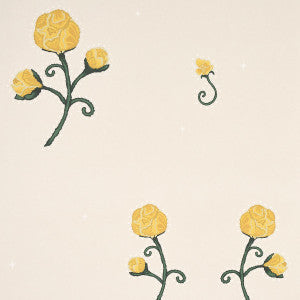 Rhinestone Cowboy Bright Yellow 5014581 by Schumacher Wallpaper