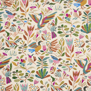 Canopy Multi Birds 5014831 by Schumacher Wallpaper