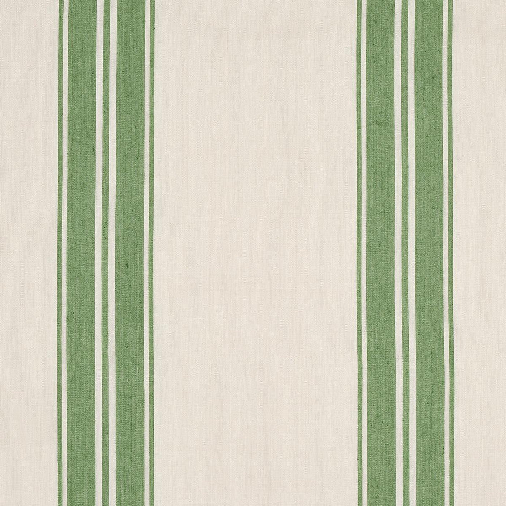 Brentwood Stripe Leaf Green 70873 by Schumacher Fabric Mark D. Sikes 13.0" - Fabric Carolina -