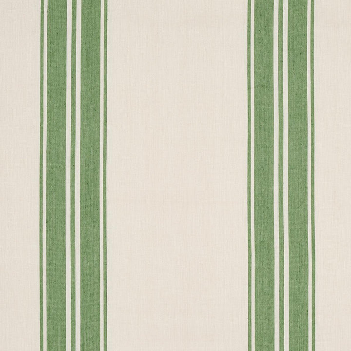 Brentwood Stripe Leaf Green 70873 by Schumacher Fabric Mark D. Sikes 13.0" - Fabric Carolina -