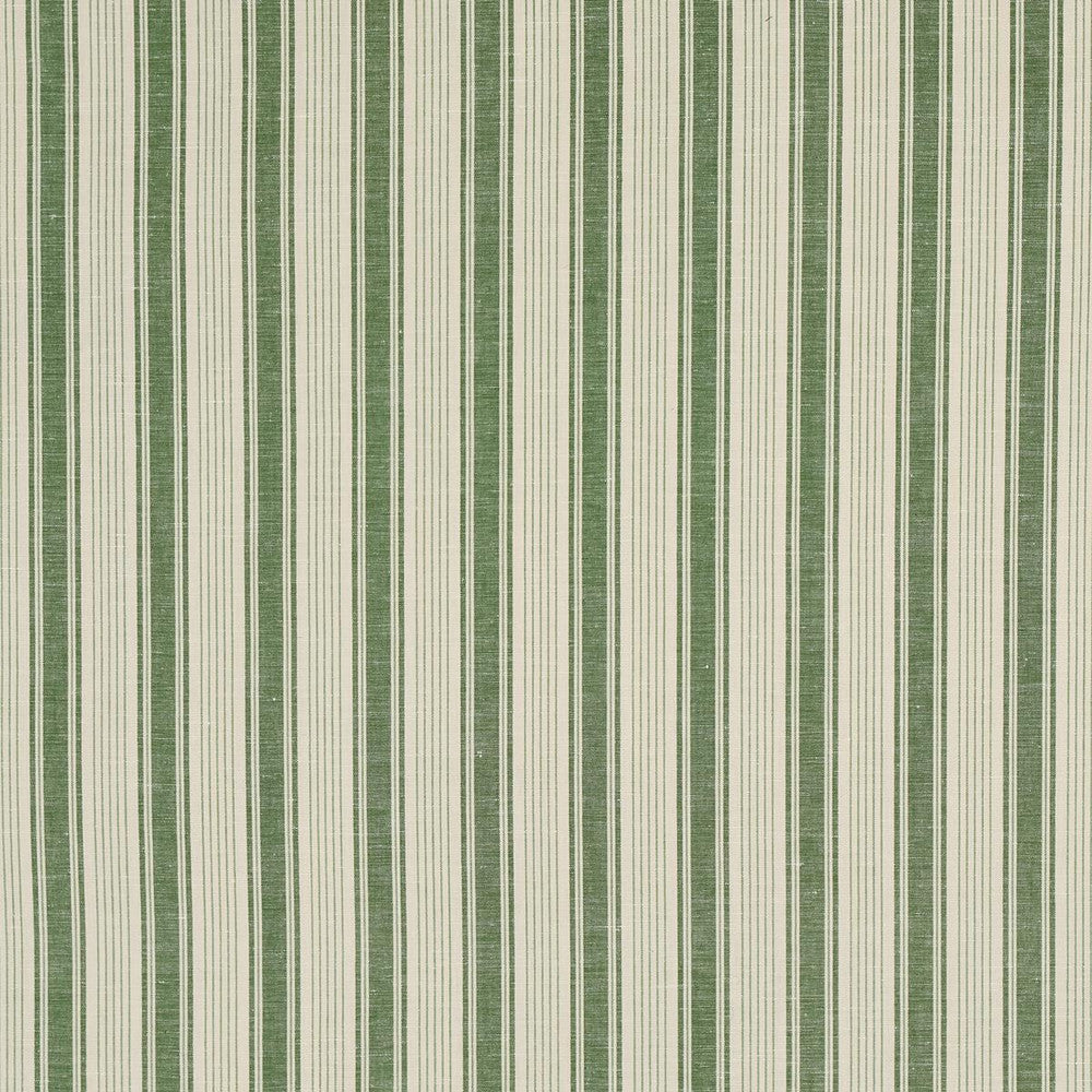Ojai Stripe Leaf Green 73005 by Schumacher Fabric Mark D. Sikes 2.75" - Fabric Carolina -